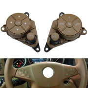 Mercedes Benz C-Class W204 Sedan (2007-2011) Yellow Right Steering Wheel Buttons Assembly (1pcs) 4