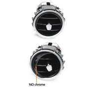 Mercedes Benz C-Class W205 Sedan (2015-2021) Black Front Central AC Vent Assembly (1pcs) (Standard Model)