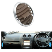 Buy Mercedes Benz ML-Class W164 SUV (2005-2011) Brown Chrome Central Left or Right AC Vent Grille Set (1pcs)