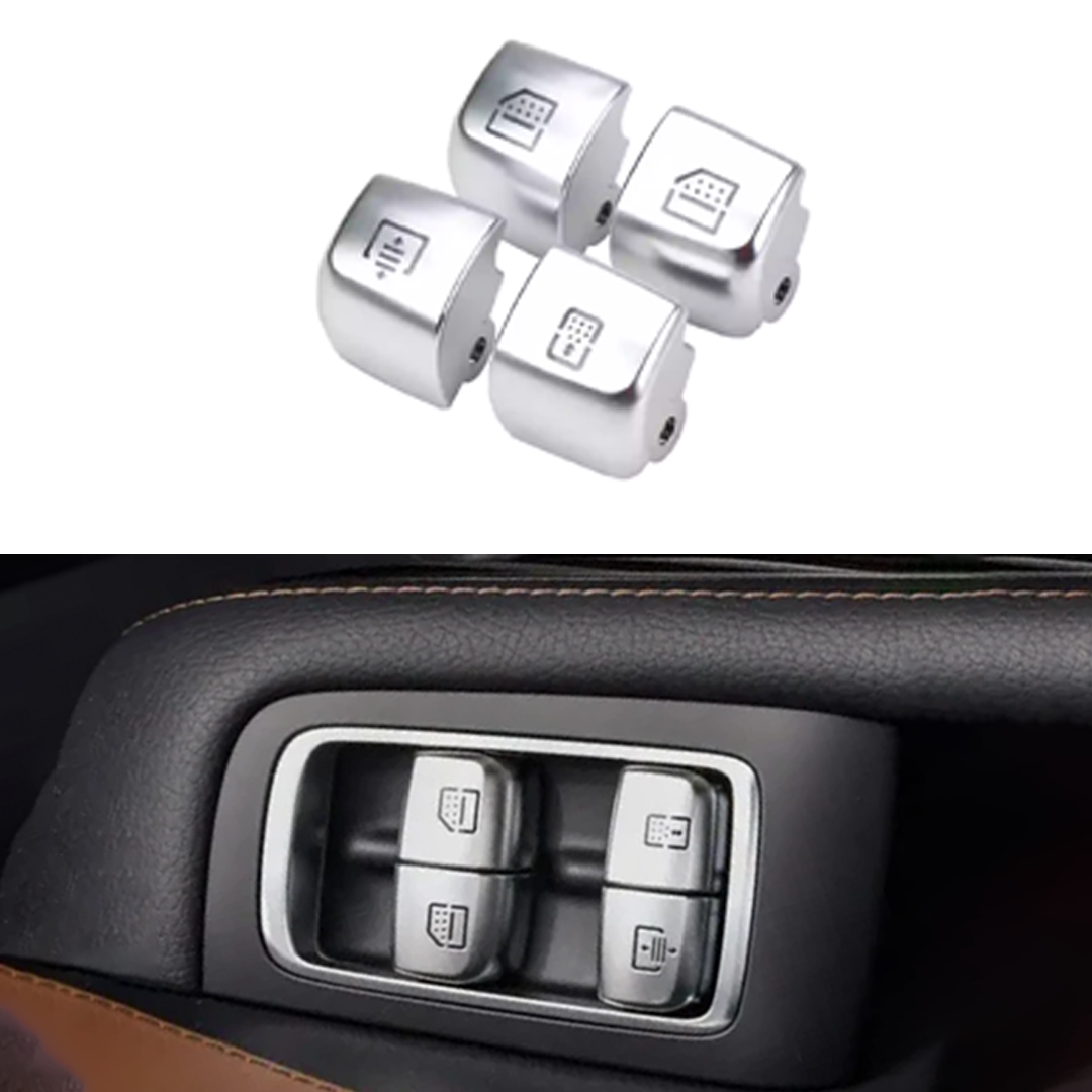 Buy Mercedes Benz S-Class W222 Sedan (2010-2016) Chrome Rear Door Window Buttons 4PCS