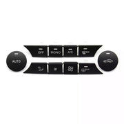 Mercedes Benz C-Class Sedan (2010-2015) Black Dashboard AC Buttons Set- Model C (W204) 1