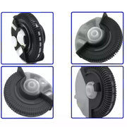 Buy Mercedes Benz E-Class Sedan (2003-2008) Dark Gray Central AC Vent Roller Wheels-Model A (W211) 2Pce Set