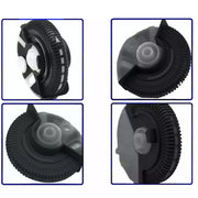 Buy Mercedes Benz E-Class Sedan (2003-2008) Black Central AC Vent Roller Wheels-Model A (W211) 2pcs set