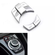 BMW 5 Series Sedan (2004-2010) Chrome CIC Multimedia Buttons Model B (E60) 5