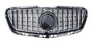 German Purje GTR Panamericana Style Front Upgrade Grille in Gloss Black for Mercedes-Benz Sprinter W906 (2014-2017) - With Mesh-1