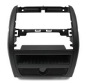 Black Rear AC Vent Outer Frame for BMW 5 Series F10 (2010-2016)-1