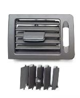 Moka Left Side AC Vent Grille for Mercedes Benz C-Class W204 (2007-2011)-1