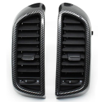 Porsche Cayenne 958/7P5 SUV (2010-2015) Carbon Fiber Central Right AC Vent Grille Assembly (Old Model)-1