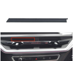 Black Central AC Vent Grille Repair Strip ML1 for BMW X5 G05 / X6 G06 / X7 G07-1