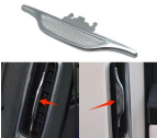 Matte Chrome Pillar B AC Vent Grille Slider Clip for Mercedes Benz W223-1