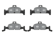 Front Brake Pads for Volvo V70 (2010-2019) Set of 4 Brake Pads for Front  Wheels (Without Sensor)-1