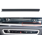 Black Central AC Vent Grille Repair Strip MR2 for BMW X5 G05 / X6 G06 / X7 G07-1