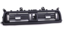 Black & Semi Chrome Central AC Vent Grille for BMW 5 Series F10 (2010-2016)-1