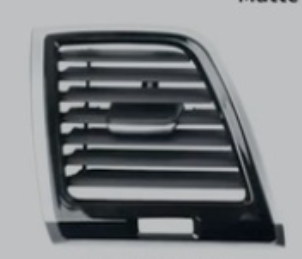 Matte Chrome Left Ac Vent Grille for Volvo XC90 (2016-2025)-1