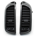 Porsche Cayenne 958/7P5 SUV (2010-2015) Carbon Fiber Central Left AC Vent Grille Assembly (Old Model)-1