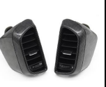 Porsche Cayenne 958/7P5 SUV (2010-2017) Carbon Fiber Rear Right AC Vent Grille Assembly-1