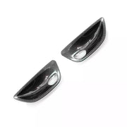 BMW 5 Series Sedan (2010-2016) Carbon Fiber Interior Door Handle Bowl Cover Trim (F10)