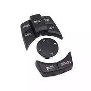 BMW 5 Series Sedan (2004-2010) Black CIC Multimedia Buttons Model B (E60) 1