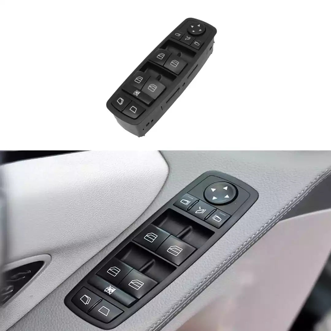 Buy Mercedes Benz GL-Class SUV (2006-2012) Black Master Window Lifter Switch-E (W166)